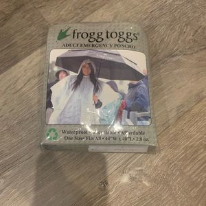Adult emergency poncho